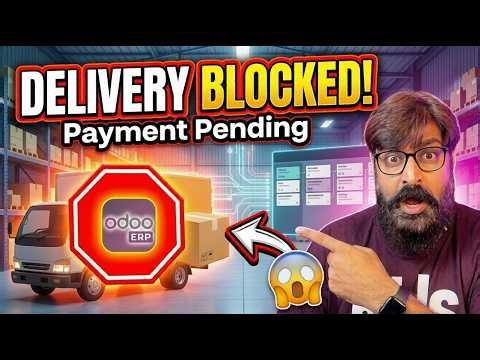 Odoo 19 Delivery Block Hack – Stop Unpaid Orders! | Odoo Tutorial | Urdu | Hindi
