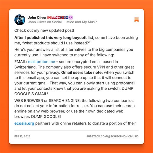 John Oliver 🇨🇦🇬🇱🇩🇰🇳🇴🇮🇸☮️ (@schizophonicmusic)