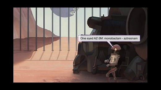 Monobactams & Carbapenems - Free Sketchy Medical Lesson