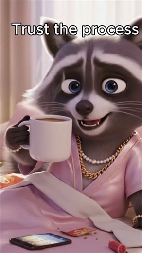 Trust The Process 🦝☕ #shorts #relatable