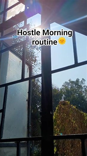 My Hostle Morning routine 🌞🌷✨ #productivity#ytshorts#shorts#selflove#minivlog#hostlelife