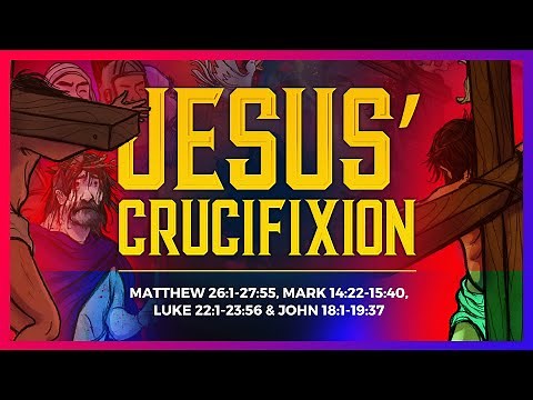 Jesus Crucifixion Easter Cartoon - Matthew 26, Mark 14 and Luke 22 Bible Story (Sharefaith Kids)