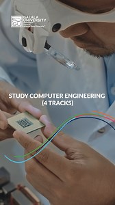 Study Computer Engineering (4Tracks)! Computer Engineering exists at the intersection of technology and innovation. Computer engineering offers varied career paths in both hardware engineering. Learn more about the program: https://www.gu.edu.eg/computer-engineering/computer-engineering-4-tracks/ Admissions are now open. Apply now https://www.gu.edu.eg/admissions-platform/ #GU_Think_Next_Gen #GU_dual_degrees #GU_innovative_programs #Galalians #GU | جامعة الجلالة - Galala University