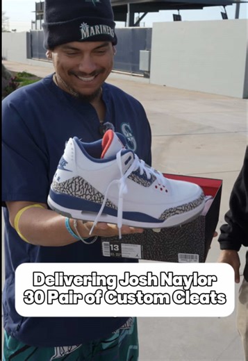 Josh Naylor's Custom Cleats Delivery: Game Changer