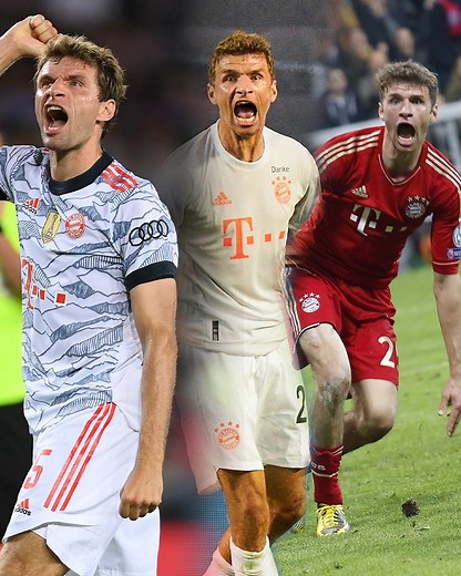 Sechs Spiele - Sieben Tore! 😲👏 Alle Thomas Müller-Tore gegen Barcelona. 👇 | FC Bayern München
