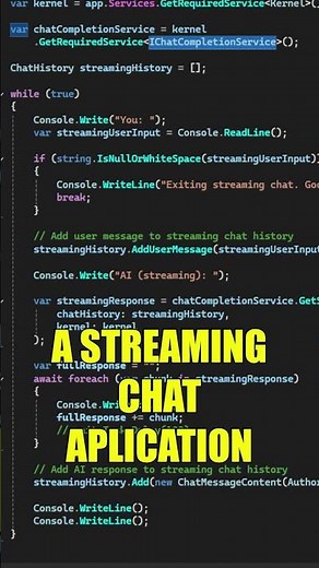 Build an AI Chat App in Minutes with Semantic Kernel