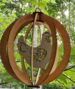 Laser Cut Chicken Wind Spinner Digital SVG File - Etsy