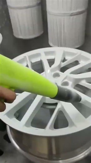 Custom Powder Coated Wheel Rims｜Color Options Beyond Gold#powdercoating #alloywheels #factory