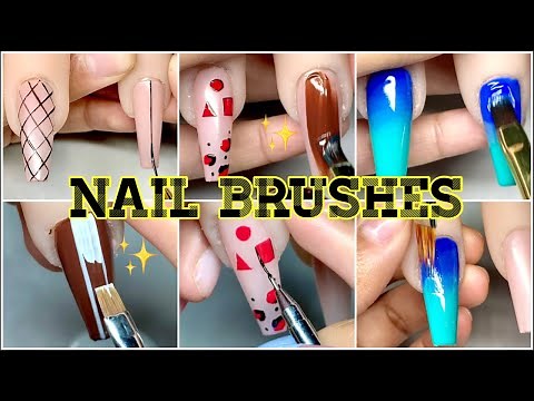 How To Use Nail Art Brushes | Tips | Nails by Kamin