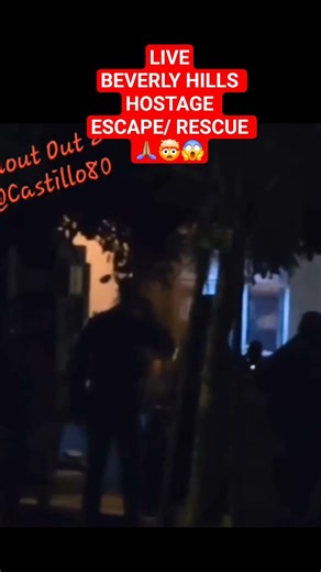 LIVE BEVERLY HILLS HOSTAGE ESCAPE/ RESCUE 🙏🏽🤯😱