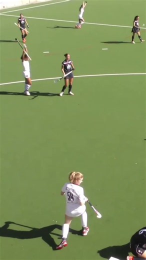 Hannah Cotter showing what she's got.