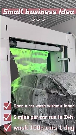 Small business idea oper a car wash shop #carwash