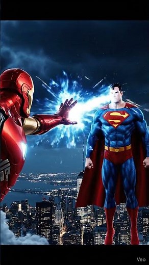 IRON MAN vs SUPERMAN ⚡ Epic Sky Battle Over NYC | Ultra Cinematic Fight Scene