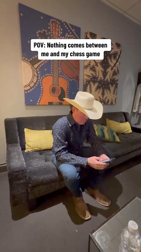 Those who know me know how seriously I take my chess game 🤣 | Clay Walker