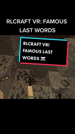 Rlcraft VR is brutal. First episode on YouTube! #rlcraft #rlcraftmeme #rlcraftseries #moddedminecraft #minecraftmemes #minecraftvr #oculusquest2 #quest2 #metaquest2 #minecraft