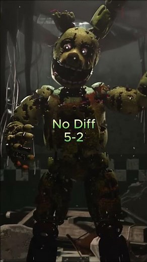 Springtrap VS FNAF 4 #fnaf #fnafedit