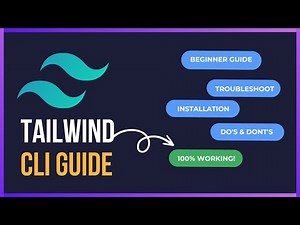 PART 1: Tailwind CLI Installation Guide For Beginners | CSS Framework