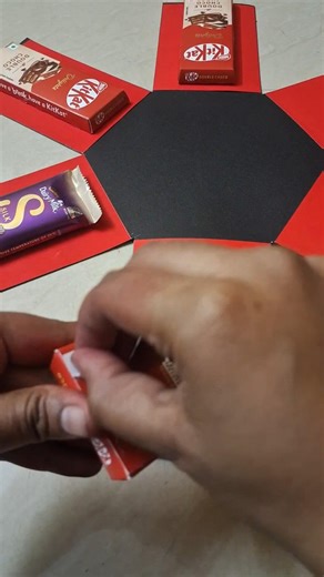 Explosion box making #diy #chocolate #trending #love #gift #dairymilk #smallbusiness #support #cute