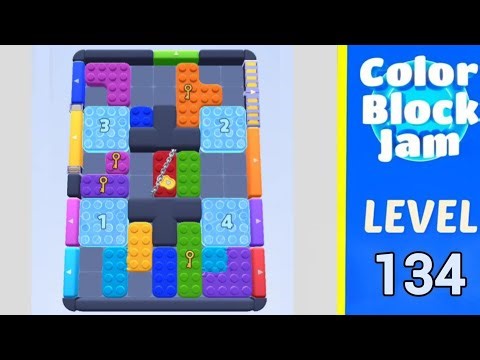Color Block Jam Level 134 Walkthrough Solution