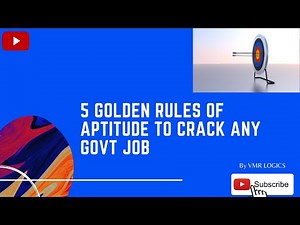 Easy Way To Answer Multiple Concepts By VMR | VMR LOGICS