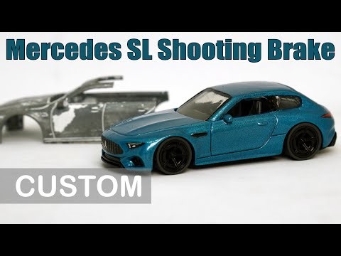Matchbox Custom - Mercedes SL Shooting Brake (Inspired by Brabus)