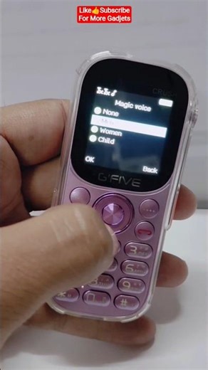 Gfive Crush M33 Pro | Magic Voice Keypad Phone | Voice Changer Phone | Basic Phone #gadgets#phone