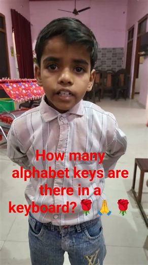How many alphabet keys are there in a keyboard?🙏