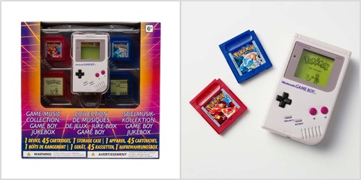 Pokémon unveils a retro Game Boy jukebox with mini cartridges featuring iconic Red and Blue tracks