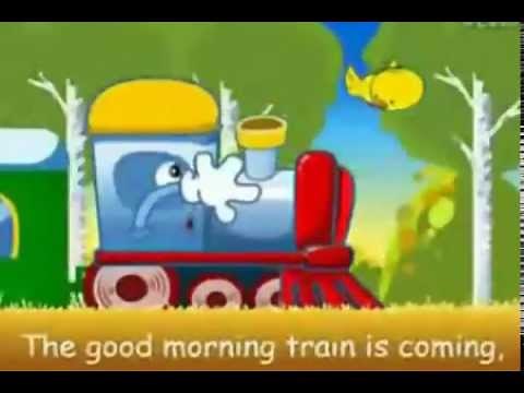 Cartoon time: Good morning train