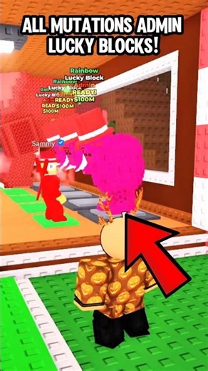 SAMMY LUCKY BLOCK COMPLETION #stealabrainrot #roblox #funny #usa