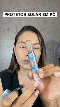 Protetor solar em pó #isdin #protetor #skincare