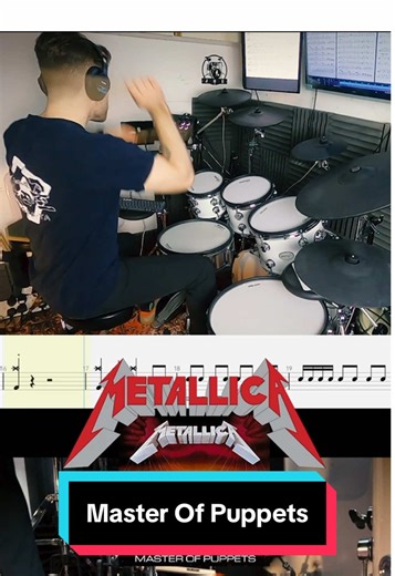 Master Of Puppets Drumscribed - A Must-See Performance!