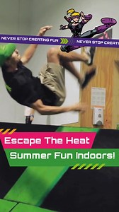 Beat the heat this summer at Flip Out! Our indoor arenas are packed with trampolines, ninja courses, and endless fun for all ages.  Cool, Active Fun: Stay cool while jumping, flipping, and climbing.  Hydration Stations: Refresh yourself between epic moves. ❄️ Summer Play: Perfect for hot days and family outings! Find your local Flip Out and make this summer unforgettable! | Flip Out Australia | Facebook