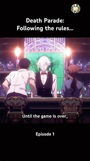 Death Parade | Ep 1 #deathparade #animeshow #animeedit #thriller #animeeditsforyou #animelover