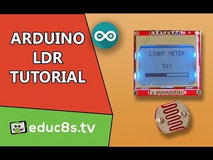 Arduino Photoresistor Tutorial with a Nokia 5110 display