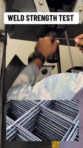 Weld Strength Test: BRC Rebar & Steel Bar Bending Machine