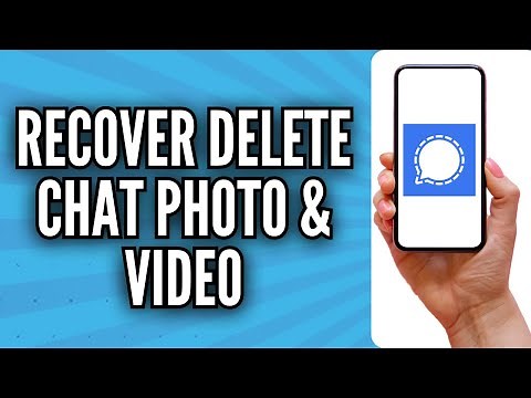 How To Recover Deleted Signal App Chats, Messages, Pictures And Videos (Method 2024)