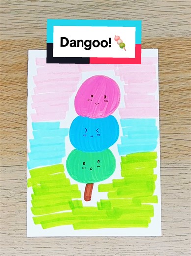 Gradasi Warna Dango yang Mengagumkan!