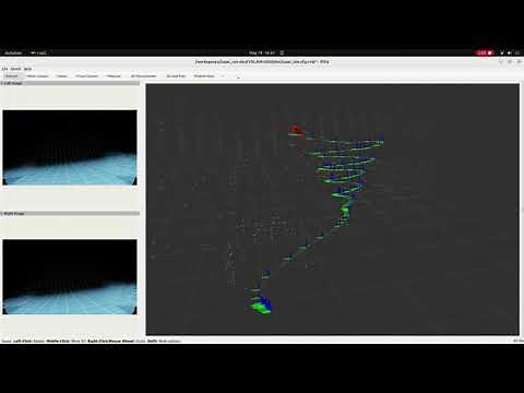 VSLAM UAV ROS2 Isaac Sim Demo