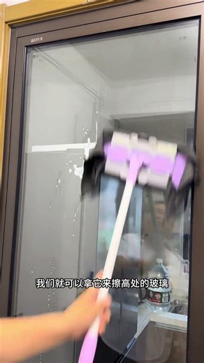 The two types of mops commonly used by housekeeping staff.