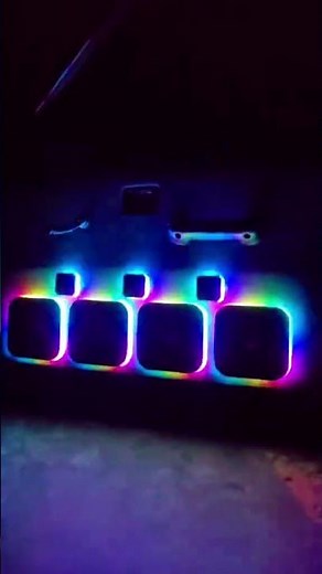 Lit Fx Led Rings on these Kicker Audio Street Series Speakers