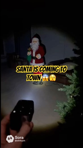 Creepy Santa Jingles Why Did It Move #CreepySanta