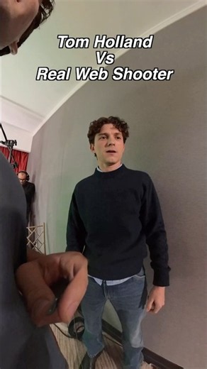 Tom Holland Vs My Web Shooter!