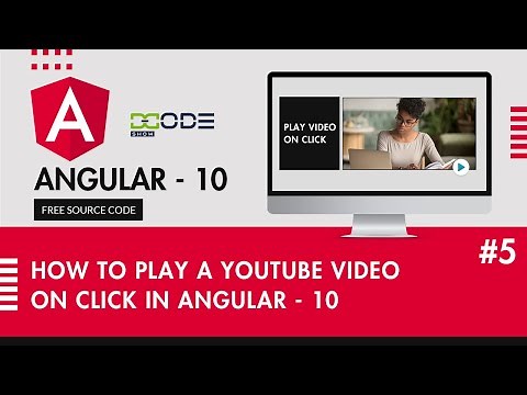 How To Play A YouTube Video On Click In Angular 10 | Onclick Play Video