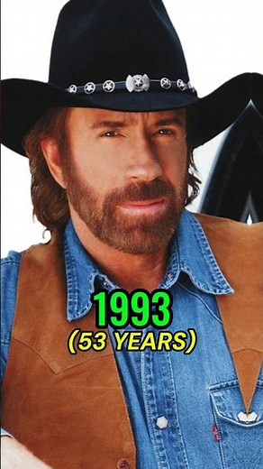 The Evolution of Chuck Norris (1940–2026) 🥋🔥 #chucknorris #action #evolution