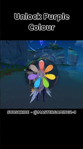 Genshin Natlan 5.8 Unlock Purple Colour | Genshin Natlan 5.8 New Map | Genshin Impact #genshin