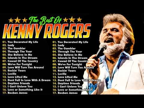 Kenny Rogers - Lady🤠Best Of Classic Country Songs Of All Time🎶Kenny Rogers Greatest Hits Full Album