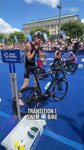 Breaking down a triathlon in 30 seconds. ⏱️