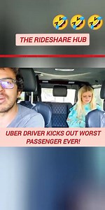 Uber Driver Kicks Out WORST Passenger Ever!#Uber#karen#Passengers#POLICE | The Uber guy
