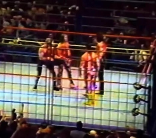 On May 19, 1996 The Kliq’s legendary “curtain call” took place at a WWF event in front of a sold out Madison Square Garden. “The Kliq” was a backstage group in the WWF during the mid-1990s, composed of Shawn Michaels, Kevin Nash, Scott Hall, Triple H and Sean Waltman. In April 1996, Nash and Hall signed contracts with WCW, the WWF’s top competitor, and their last contracted match for the WWF took place on May 19, 1996 at MSG. The Kliq broke character at the live event in an unscripted incident r